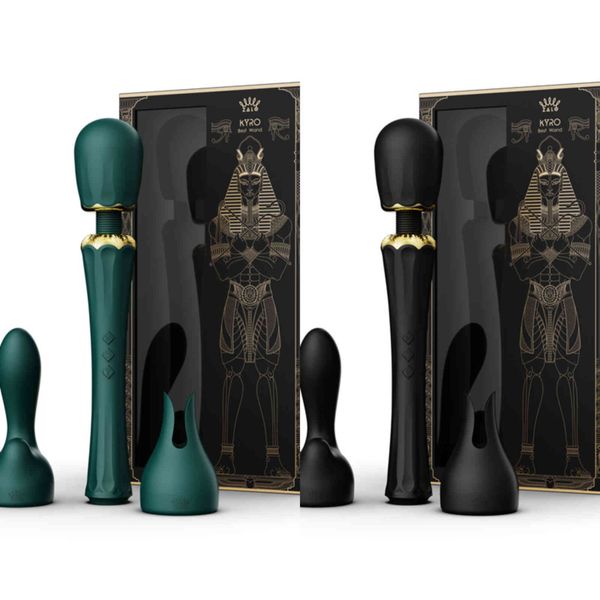 NXY Vibradores ZALO KYRO Gran Varita Mágica Japón Silicona Impermeable AV Vibrador Poder Femenino Masajeador Mujer Juguete Sexual Estimulación del Clítoris Tienda 1119