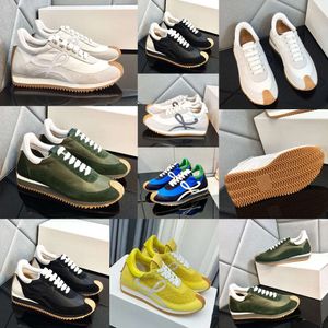 Vic S Designer Flow Runner Sneaker Women Popular Outkors Travel Soft Suede Sume Sume Men Men Spanish Diseñador Sports Sports Honey Anterior