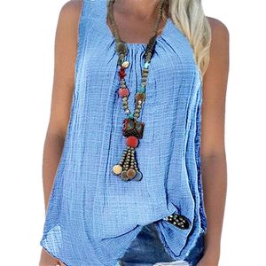 Vicabo vrouwelijke t -shirt katoenen linnen mouw t -shirt vrouwen vest dames top casual losse dames t kleding #w 220615