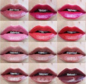 Lápiz labial 12 colores Paleta de brillo de labios Crema Lápiz labial Maquillaje Cosméticos de larga duración Edición limitada Paleta de brillo de labios