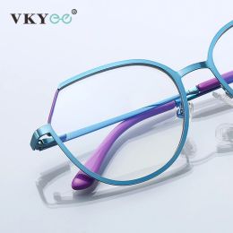 Vicky Nieuwe aankomst anti -blauw licht leesbril vrouwen blauw lichte blokkeer frame computer optische bril oogbeveiliging