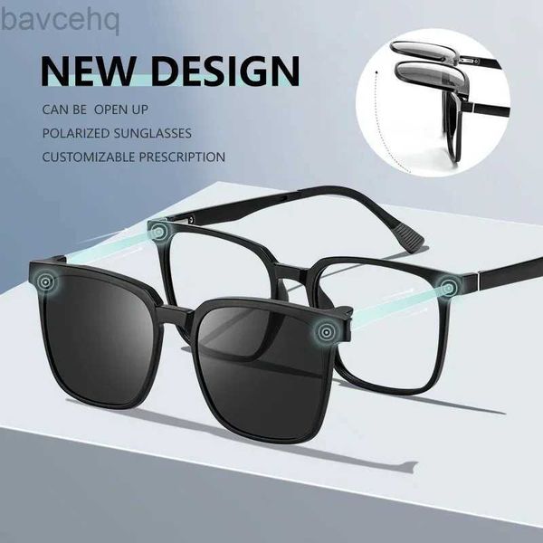 VICKY, nuevo en Clip magnético para miopía óptica para hombres y mujeres, gafas de sol polarizadas, gafas de lectura graduadas TJ2190 ldd240313