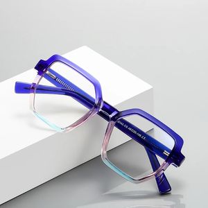 VICKY Oversise femmes myopie lunettes de prescription hypermétropie lunettes de lecture Anti lumière bleue optique lunettes cadre PFD2143 240123