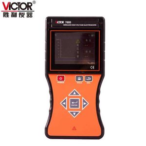 VICTOR 7600 electroscopio inalámbrico de alto voltaje, instrumento con pantalla LCD a Color, bolígrafo eléctrico inalámbrico de alto voltaje VC7600.