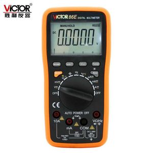 Victor 85E VC86E 4 1/2 cijferige multimeter multimeter digitale frequentie-condensator USB universele meter volledig intelligent nieuw.