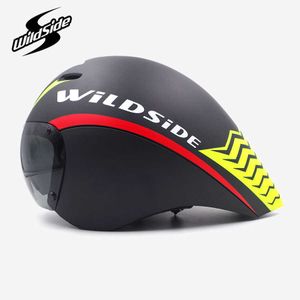 Fietshelm Professionele triatlon heren- en dames TT-racefietsbrilhelm L231017