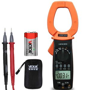 Victor VC6050 Digitale klemmeter Auto Range AC DC Spanningsstroom 2000A Weerstand Capaciteit Tester Amper Nieuw.