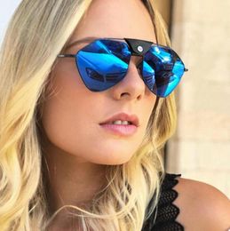Vidano Optical 2019 nieuwe collectie premium kwaliteit mode-ontwerper zonnebril voor mannen en vrouwen vintage pilotenbril oculos de sol1136768