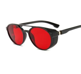 Vidano Optical Designer Steampunk Sunglasses pour hommes et femmes Lunes de mode gothique rétro Unisexe Eyewear Oculos de Sol1924691