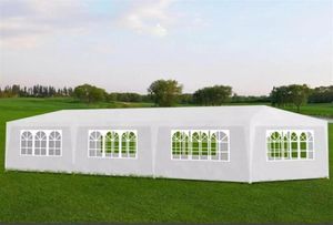 Carpa para fiestas vidaXL 3x9 8 paredes blanca 90338 Carpas y refugios304i7637099