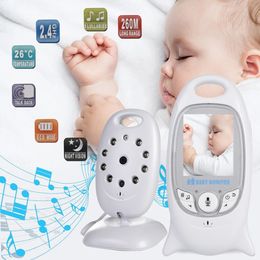 Video Baby Kids Monitor Camera VB601 Wireless Babysitter 2 Way Talk Night Vision IR LED Temperatuur Babi Nanny Camera 8 Lullabies