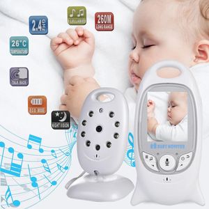 Vidéo bébé enfants moniteur caméra VB601 baby-sitter sans fil 2 voies conversation Vision nocturne IR LED température Babi nounou caméra 8 berceuses