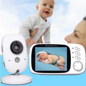 Video Babyfoon 2.4G Draadloos met 3.2 Inch LCD 2 Weg Audio Talk Nachtzicht Surveillance Bewakingscamera Babysitter L230619