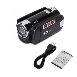 Videocamcorder 720P Full HD 16MP DV-camcorder Digitale videocamera 270 graden rotatie Scherm 16X Nachtopname Zoom 240306