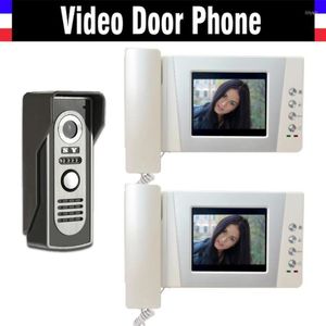 Téléphones de porte vidéo 4.3 