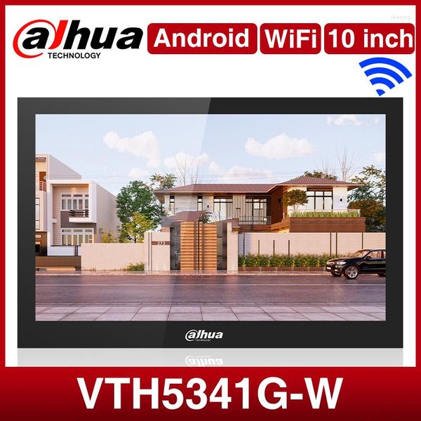 Téléphones de porte vidéo Dahua Android WiFi Interphone Monitor Indoor Cameras Wireless 10 