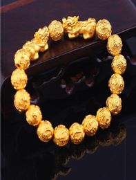 Vietnam Kylin Bracelet Mythical Lucky Bouddha Perle Six Mots Bracelets 9231238