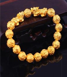 Vietnam Kylin Bracelet Mythical Lucky Buddha Bead zes woorden Men Bracelets7760373