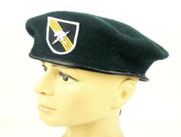 Vietnam War US Army Special Forces Béret vert Sof Ussocom Cap Badge Taille L Store9012180