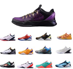 VII 7 Prelude Edition Limitée Chaussures de basket-ball Kingcaps Baskets d'entraînement Poison Frog Invisibility Cloak 2022 Médaille d'or Leopard Shark Vêtements de sport pour salle de sport