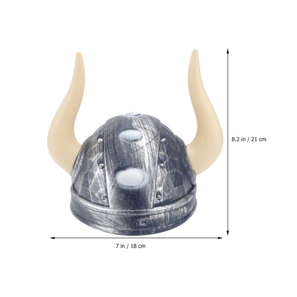 Viking Kids Helmethat Warrior Headwear Horns Horn Party Oxhalloween Pirate Boys Child Costume Médiéval Cap nouveau Cow Hats