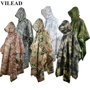 VILEAD Outdoor imperméable imperméable imperméable imperméable multifonctionnel Poncho hommes femmes durable manteau de moto Gear Y200324