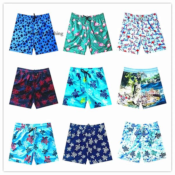 Vilebre Fashion Fashion-2019 Marque Hommes Beach Board Shorts Maillots de bain Hommes 100% Tortues à séchage rapide Mâle 526 Designer mens depts pantalons jeans Fashion Mens Designer Pants