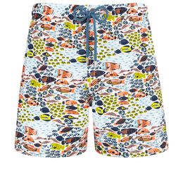 Vilebre Herenshorts Bermuda Pantaloncini Boardshorts HEREN ZWEMSHORTS TORTUES MULTICOLORES Trunks Heren Surfkleding Bermuda's Strand Korte Turtles Zomer 89462