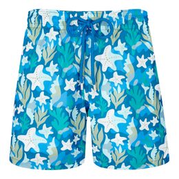 Vilebre Herenshorts Bermuda Pantaloncini Boardshorts HEREN ZWEMSHORTS TORTUES MULTICOLORES Trunks Heren Surfkleding Bermuda's Strand Korte Turtles Zomer 89454