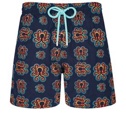 Vilebre Short Homme Bermuda Pantaloncini Boardshorts HOMMES SHORTS DE BAIN TORTUES MULTICOLORES Trunks Mens Surfwear Bermudas Beach Short Turtles Summer 89531