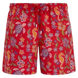 Vilebre Herenshorts Bermuda Pantaloncini Boardshorts HEREN ZWEMSHORTS TORTUES MULTICOLORES Trunks Heren Surfkleding Bermuda's Strand Korte Turtles Zomer 89557