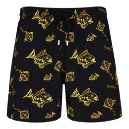 Vilebre Short Homme Bermuda Pantaloncini Boardshorts HOMMES SHORTS DE BAIN TORTUES MULTICOLORES Trunks Mens Surfwear Bermudas Beach Short Turtles Summer 89499