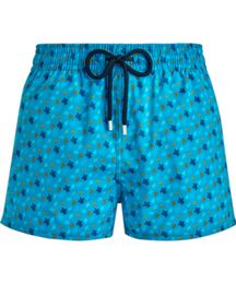 Vilebre Herenshorts Bermuda Pantaloncini Boardshorts HEREN ZWEMSHORTS TORTUES MULTICOLORES Trunks Heren Surfkleding Bermuda's Strand Korte Turtles Zomer 89623