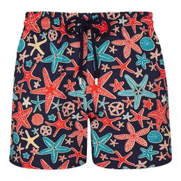 Vilebre Herenshorts Bermuda Pantaloncini Boardshorts HEREN ZWEMSHORTS TORTUES MULTICOLORES Trunks Heren Surfkleding Bermuda's Strand Korte Turtles Zomer 89604