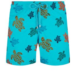 Vilebre Herenshorts Bermuda Pantaloncini Boardshorts HEREN ZWEMSHORTS TORTUES MULTICOLORES Trunks Heren Surfkleding Bermuda's Strand Korte Turtles Zomer 89490