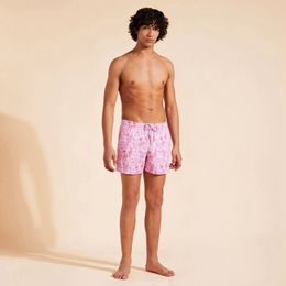 Vilebre Short Homme Bermuda Pantaloncini Boardshorts HOMMES SHORTS DE BAIN TORTUES MULTICOLORES Trunks Mens Surfwear Bermudas Beach Short Turtles Summer 89797