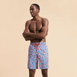 Vilebre Short Homme Bermuda Pantaloncini Boardshorts HOMMES SHORTS DE BAIN TORTUES MULTICOLORES Trunks Mens Surfwear Bermudas Beach Short Turtles Summer 89831