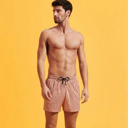 Vilebre Herenshorts Bermuda Pantaloncini Boardshorts HEREN ZWEMSHORTS TORTUES MULTICOLORES Trunks Heren Surfkleding Bermuda's Strand Korte Turtles Zomer 89811