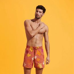 Vilebre Short Homme Bermuda Pantaloncini Boardshorts HOMMES SHORTS DE BAIN TORTUES MULTICOLORES Trunks Mens Surfwear Bermudas Beach Short Turtles Summer 89738