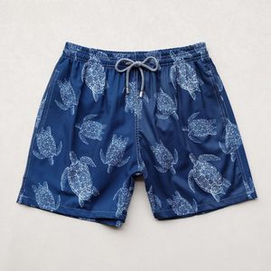 Vilebrequin strandbroek voor mannen zomer elastische snel drogende waterdichte schildpad met mesh shorts groothandel van buitenlandse handelsgoederen 780