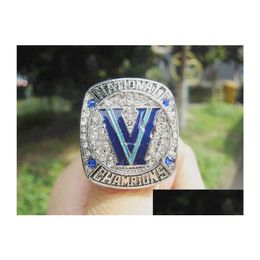 Villanova – bague de championnat de basket-ball Wildcats, avec boîte d'exposition en bois, Souvenir pour hommes, cadeau pour fans, vente en gros, livraison directe, Dhx6L