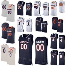 Villanova Wildcats Jerseys College Basketball 1 Jayden Gardner 0 Kihei Clark 2 Reece Beekman 5 Ben Vander Plas 11 Isaac McKneely 4 Armaan Franklin genaaid op aangepaste naam