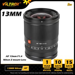 viltrox 13mm f1 4 nikon z monture lentilles mise au point automatique ultra grand angle grande ouverture apsc objectif pour nikon objectif z5 z6 objectif de la caméra