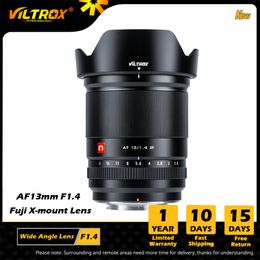 VILTROX 13mm F1.4 XF Lentes de ángulo ultraancho de enfoque automático compatibles con detección de rostro Eye AF diseñadas para modelos de cámaras Fujifilm con montura X