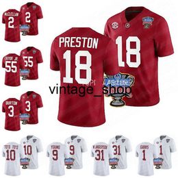 vin 2022 Sugar Bowl Alabama Crimson Tide Football Jersey Demarcco Hellams Emil Ekiyor Jr Jermaine Burton Henry To'o Brooks Jase Mcclellan Will Anderson Jr Jerseys