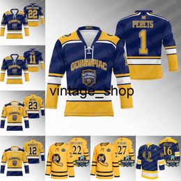 Vin 2023 NCAA Quinnipiac Bobcats Hockey Jersey Matthew Peca Ty Smilanic Yaniv Perets Michael Garteig Jacob Quillan Skyler Brind'Amour Van Brabant Bongiovan Jerseys