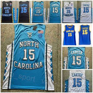 Vince Carter College Jerseys 15 Basketball Caroline du Nord Tar Heels University High School Florida Daytona Beach Mainland Team Tous cousus pour les fans de sport NCAA