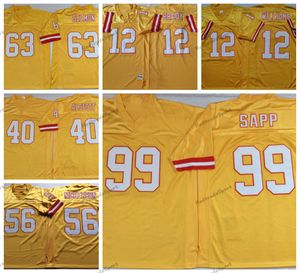 Vintage 12 Doug Williams Tom Brady 63 Roy Selmon voetbaljerseys 40 Mike Alstott 99 Warren Sapp 56 Hardy Nickerson Ed Embroidery