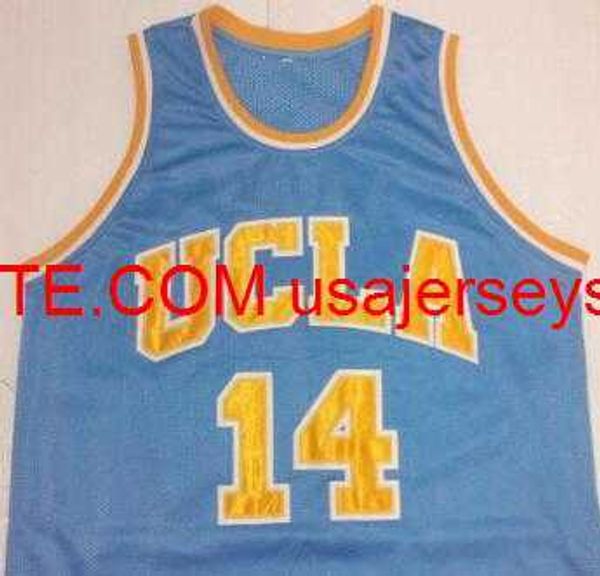 Vintage # 14 Zach LaVine Westbrook UCLA Bruins Basketball Jersey Tamaño S-4XL 5XL personalizado cualquier nombre número jersey