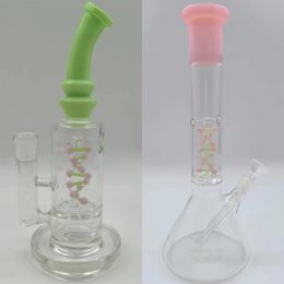 Vintage 14INCH DNA Premium Glass bong hooah Original Factory Direct Sale peut mettre le logo du client par DHL UPS CNE